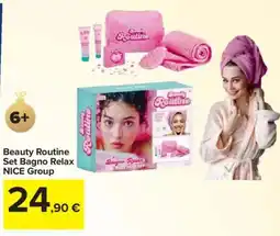Carrefour Beauty Routine Set Bagno Relax NICE Group offerta
