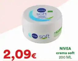 Supermercati Pasquale Prisco NIVEA crema soft offerta