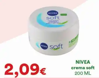 Supermercati Pasquale Prisco NIVEA crema soft offerta