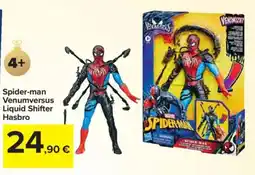 Carrefour Spider-man Venumversus Liquid Shifter Hasbro offerta