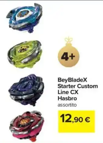 Carrefour BeyBladeX Starter Custom Line CX Hasbro offerta