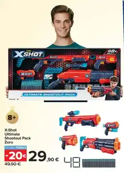 Carrefour X-Shot Ultimate Shootout Pack Zuru offerta