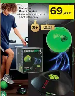 Carrefour Soccerbot Giochi Preziosi offerta