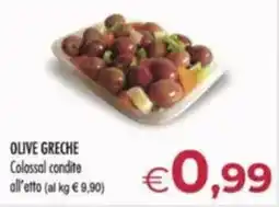 MerSi Supermercati Olive greche offerta