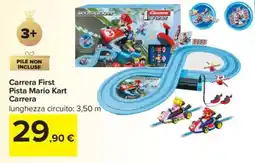 Carrefour Carrera First Pista Mario Kart Carrera offerta