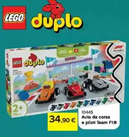 Carrefour LEGO Auto da corsa e piloti Team F1 offerta
