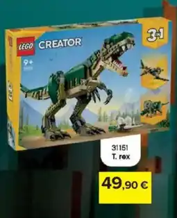 Carrefour LEGO T. rex offerta