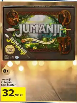 Carrefour Jumanji in Legno Spin Master offerta