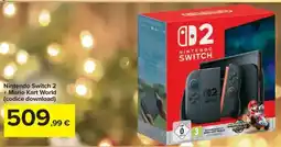 Carrefour Nintendo Switch 2 + Mario Kart World (codice download) offerta