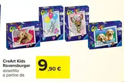 Carrefour CreArt Kids Ravensburger offerta