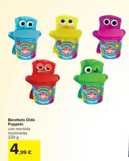 Carrefour Barattolo Didò Puppets offerta