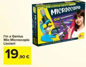 Carrefour I'm a Genius Mio Microscopio Lisciani offerta