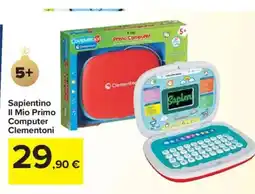 Carrefour Sapientino Il Mio Primo Computer Clementoni offerta