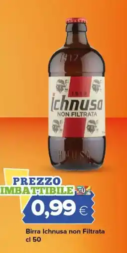 Tigre Birra Ichnusa non Filtrata offerta