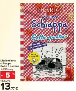 Carrefour Diario di una schiappa Cotto a puntino Jeff Kinney offerta