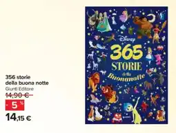 Carrefour 356 storie della buona notte Giunti Editore offerta
