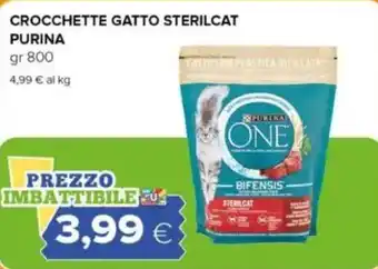 Tigre Crocchette gatto sterilcat PURINA offerta