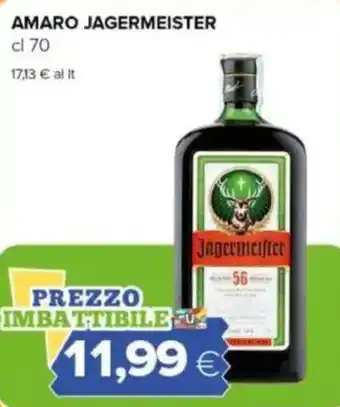 Tigre Amaro jagermeister offerta