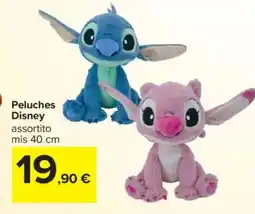 Carrefour Peluches Disney offerta