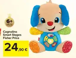 Carrefour Cagnolino Smart Stages Fisher Price offerta