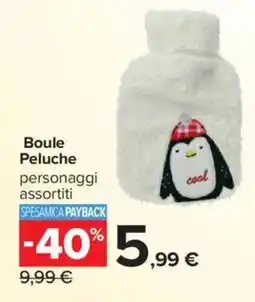 Carrefour Boule Peluche offerta