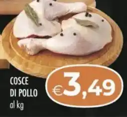 MerSi Supermercati Cosce di pollo offerta