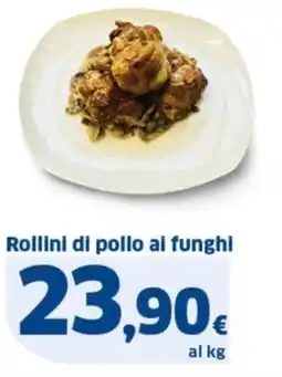 Ok Sigma Rollini di pollo ai funghi offerta