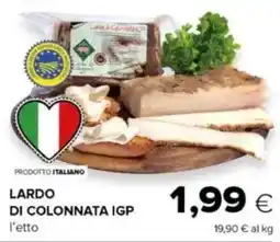 Tigre Lardo di colonnata igp offerta