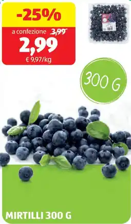 ALDI Mirtilli offerta