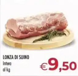 MerSi Supermercati Lonza di suino intera offerta