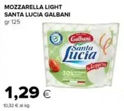 Tigre Mozzarella light santa lucia GALBANI offerta