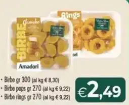 MerSi Supermercati Amadori Birbe - Birbe rings - Birbe rings offerta