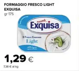Tigre Formaggio fresco light EXQUISA offerta