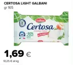 Tigre Certosa light GALBANI offerta