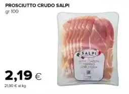 Tigre Prosciutto crudo SALPI offerta