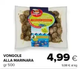 Tigre Vongole alla marinara offerta