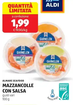 ALDI Almare seafood mazzancolle con salsa offerta