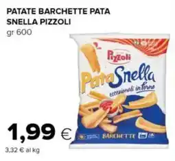 Tigre Patate barchette pata snella PIZZOLI offerta