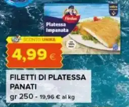 Tigre Findus filetti di platessa panati offerta