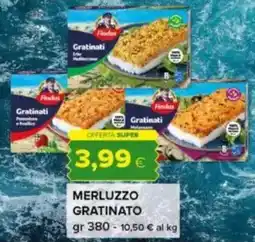 Tigre Findus merluzzo gratinato offerta