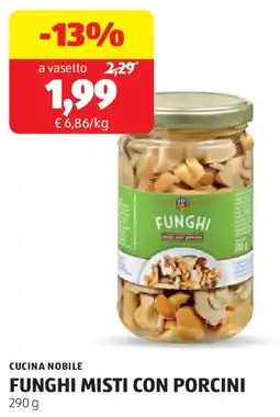 ALDI Cucina nobile funghi misti con porcini offerta