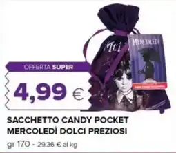 Tigre Sacchetto candy pocket mercoledì dolci preziosi offerta