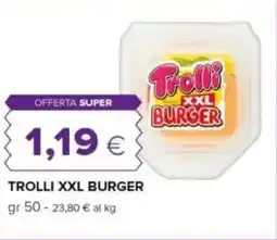 Tigre Trolli xxl burger offerta