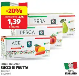 ALDI I colori del sapore succo di frutta offerta
