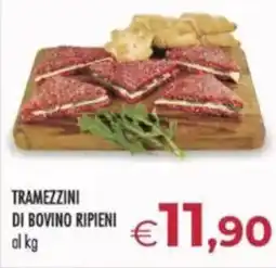 MerSi Supermercati Tramezzini di bovino ripieni offerta