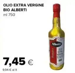 Tigre Olio extra vergine bio ALBERTI offerta