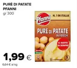 Tigre Purè di patate PFANNI offerta