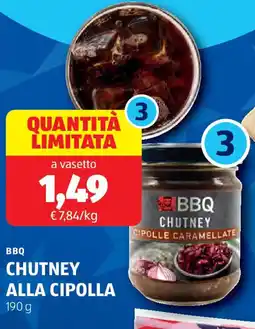 ALDI BBQ chutney alla cipolla offerta