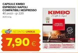 Tigre Capsule kimbo espresso napoli compatibili nespresso offerta