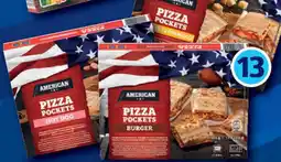 ALDI American pizza pockets offerta